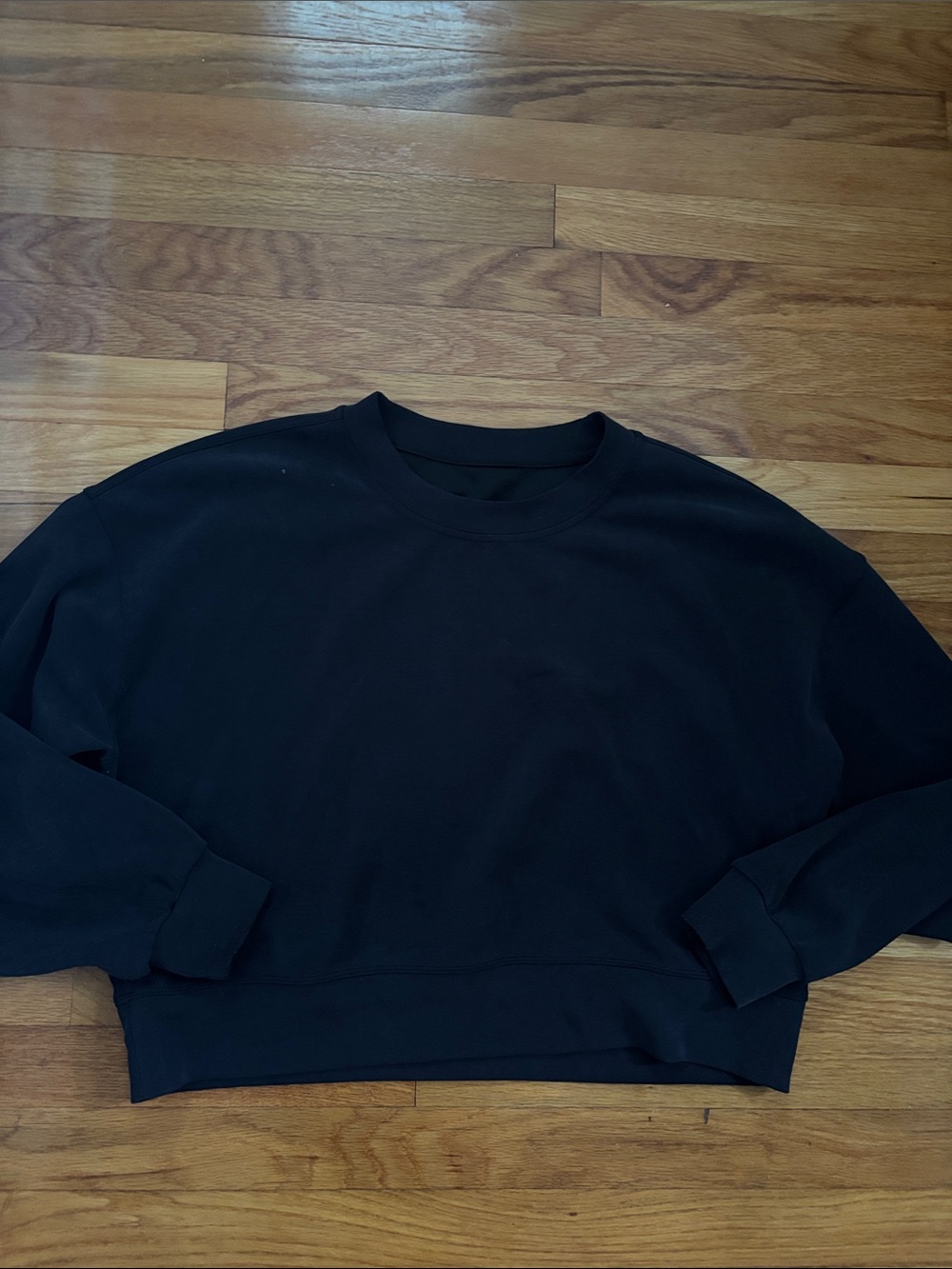 Black Crewneck Sweatshirt - Classic Everyday Pullover
